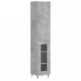 Betongraues Sperrholz-Sideboard 34,5 x 34 x 180 cm von vidaXL, Sideboards - Ref: Foro24-3199029, Preis: 95,54 €, Rabatt: %