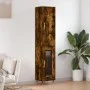 Sideboard aus geräuchertem Eichensperrholz 34,5x34x180 cm von vidaXL, Sideboards - Ref: Foro24-3199030, Preis: 94,26 €, Rabat...