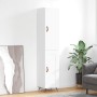 Hohes weißes Sperrholz-Sideboard 34,5 x 34 x 180 cm von vidaXL, Sideboards - Ref: Foro24-3199081, Preis: 98,31 €, Rabatt: %