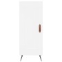 Hohes weißes Sperrholz-Sideboard 34,5 x 34 x 180 cm von vidaXL, Sideboards - Ref: Foro24-3199081, Preis: 98,31 €, Rabatt: %