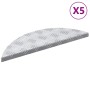 Placas en Cuadrícula 5 pcs Plateado 60 x 18 cm Aluminio
