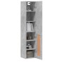 Sideboard aus grauem Betonsperrholz 34,5x34x180 cm von vidaXL, Sideboards - Ref: Foro24-3199085, Preis: 96,73 €, Rabatt: %