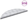 Placas en Cuadrícula 10 pcs Plateado 60 x 18 cm Aluminio