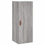 Aparador alto madera contrachapada gris Sonoma 34,5x34x180 cm de vidaXL, Aparadores - Ref: Foro24-3199087, Precio: 100,70 €, ...