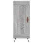 Hohes Sideboard Sperrholz Sonoma grau 34,5x34x180 cm von vidaXL, Sideboards - Ref: Foro24-3199087, Preis: 99,51 €, Rabatt: %