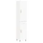 Aparador alto madera contrachapada blanco 34,5x34x180 cm de vidaXL, Aparadores - Ref: Foro24-3199089, Precio: 96,97 €, Descue...