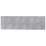 Placas en Cuadrícula 15 pcs Plateado 60 x 18 cm Aluminio