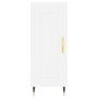 Aparador alto madera contrachapada blanco 34,5x34x180 cm de vidaXL, Aparadores - Ref: Foro24-3199089, Precio: 97,80 €, Descue...