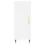 Aparador alto madera contrachapada blanco 34,5x34x180 cm de vidaXL, Aparadores - Ref: Foro24-3199089, Precio: 96,97 €, Descue...