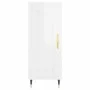Hohes Sideboard Sperrholz glänzend weiß 34,5x34x180 cm von vidaXL, Sideboards - Ref: Foro24-3199091, Preis: 103,79 €, Rabatt: %