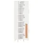 Hochglänzendes Sideboard aus weißem Sperrholz, 34,5 x 34 x 180 cm von vidaXL, Sideboards - Ref: Foro24-3199099, Preis: 102,72...