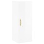 High glossy white plywood sideboard 34.5x34x180 cm by vidaXL, Sideboards - Ref: Foro24-3199099, Price: 103,78 €, Discount: %