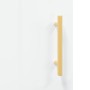 Hochglänzendes Sideboard aus weißem Sperrholz, 34,5 x 34 x 180 cm von vidaXL, Sideboards - Ref: Foro24-3199099, Preis: 103,78...
