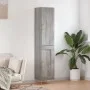 Aparador alto madera contrachapada gris Sonoma 34,5x34x180 cm de vidaXL, Aparadores - Ref: Foro24-3199103, Precio: 102,15 €, ...