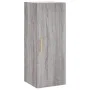 Aparador alto madera contrachapada gris Sonoma 34,5x34x180 cm de vidaXL, Aparadores - Ref: Foro24-3199103, Precio: 102,15 €, ...