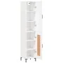 Aparador alto madera contrachapada blanco 34,5x34x180 cm by vidaXL, Sideboards - Ref: Foro24-3199105, Price: 106,66 €, Discou...