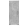 Aparador de madera contrachapada gris hormigón 34,5x34x180 cm de vidaXL, Aparadores - Ref: Foro24-3199109, Precio: 97,77 €, D...