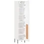 Aparador alto madera contrachapada blanco 34,5x34x180 cm de vidaXL, Aparadores - Ref: Foro24-3199113, Precio: 115,29 €, Descu...