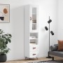 Hohes Sideboard Sperrholz weiß 34,5x34x180 cm von vidaXL, Sideboards - Ref: Foro24-3199273, Preis: 109,20 €, Rabatt: %