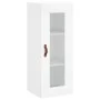 Aparador alto madera contrachapada blanco 34,5x34x180 cm de vidaXL, Aparadores - Ref: Foro24-3199273, Precio: 108,26 €, Descu...