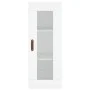 Aparador alto madera contrachapada blanco 34,5x34x180 cm de vidaXL, Aparadores - Ref: Foro24-3199273, Precio: 108,26 €, Descu...