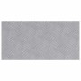 Placas en Cuadrícula 4 pcs Plateado 50 x 25 cm Aluminio
