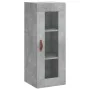 Concrete gray plywood sideboard 34.5x34x180 cm by vidaXL, Sideboards - Ref: Foro24-3199277, Price: 105,90 €, Discount: %