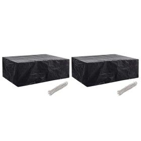 Garden furniture covers 2 units 8 eyelets 242x162x100 cm by vidaXL, Garden furniture covers - Ref: Foro24-279131, Price: 42,0...