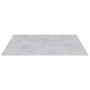 Placas en Cuadrícula 4 pcs Plateado 30 x 30 cm Aluminio