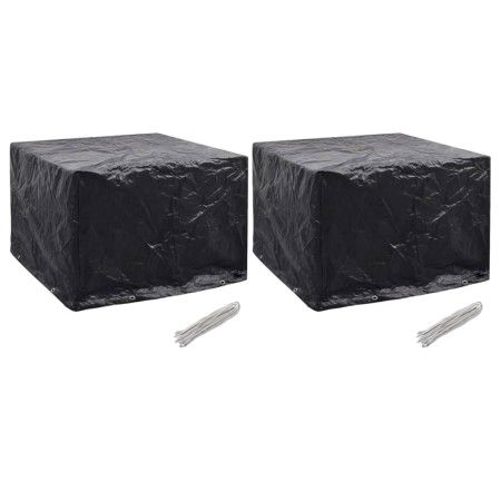 Gartenmöbelabdeckungen 2 Stück 8 Ösen 122x112x98 cm von vidaXL, Abdeckungen für Gartenmöbel - Ref: Foro24-279134, Preis: 30,5...