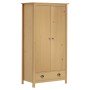 Armario de 2 puertas Hill madera maciza pino 89x50x170cm