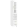 High glossy white plywood sideboard 34.5x34x180 cm by vidaXL, Sideboards - Ref: Foro24-3199291, Price: 116,46 €, Discount: %