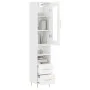 Hochglänzendes Sideboard aus weißem Sperrholz, 34,5 x 34 x 180 cm von vidaXL, Sideboards - Ref: Foro24-3199291, Preis: 115,08...