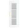 High glossy white plywood sideboard 34.5x34x180 cm by vidaXL, Sideboards - Ref: Foro24-3199291, Price: 116,46 €, Discount: %