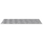 Placas en Cuadrícula 4 pcs Plateado 60 x 30 cm Aluminio