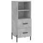 Betongraues Sperrholz-Sideboard 34,5 x 34 x 180 cm von vidaXL, Sideboards - Ref: Foro24-3199309, Preis: 117,68 €, Rabatt: %
