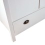Armario de 2 puertas Hill madera maciza pino blanco 89x50x170cm