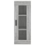 Aparador alto madera contrachapada gris Sonoma 34,5x34x180 cm de vidaXL, Aparadores - Ref: Foro24-3199311, Precio: 120,92 €, ...
