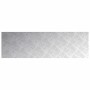 Placas en Cuadrícula 2 pcs Plateado 100 x 30 cm Aluminio