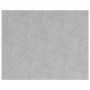 Placas en Cuadrícula 2 pcs Plateado 50 x 40 cm Aluminio