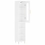 Tall white glossy plywood sideboard 34.5x34x180 cm by vidaXL, Sideboards - Ref: Foro24-3199355, Price: 96,09 €, Discount: %