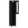 Black plywood sideboard 34.5x34x180 cm by vidaXL, Sideboards - Ref: Foro24-3199362, Price: 94,67 €, Discount: %