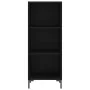 Sideboard aus schwarzem Sperrholz 34,5x34x180 cm von vidaXL, Sideboards - Ref: Foro24-3199362, Preis: 93,52 €, Rabatt: %