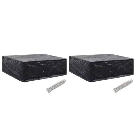 Gartenmöbelabdeckungen 2 Stück 8 Ösen 250x210x90 cm von vidaXL, Abdeckungen für Gartenmöbel - Ref: Foro24-279132, Preis: 54,6...
