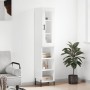 Tall white plywood highboard 34.5x34x180 cm by vidaXL, Sideboards - Ref: Foro24-3199369, Price: 96,41 €, Discount: %