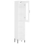 Hohes Sideboard Sperrholz weiß 34,5x34x180 cm von vidaXL, Sideboards - Ref: Foro24-3199369, Preis: 96,41 €, Rabatt: %