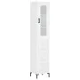 Aparador alto madera contrachapada blanco 34,5x34x180 cm de vidaXL, Aparadores - Ref: Foro24-3199361, Precio: 97,99 €, Descue...