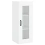 Aparador alto madera contrachapada blanco 34,5x34x180 cm de vidaXL, Aparadores - Ref: Foro24-3199361, Precio: 97,99 €, Descue...