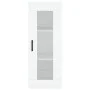 Aparador alto madera contrachapada blanco 34,5x34x180 cm de vidaXL, Aparadores - Ref: Foro24-3199361, Precio: 97,99 €, Descue...