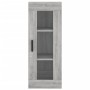 Aparador alto madera contrachapada gris Sonoma 34,5x34x180 cm de vidaXL, Aparadores - Ref: Foro24-3199375, Precio: 98,70 €, D...